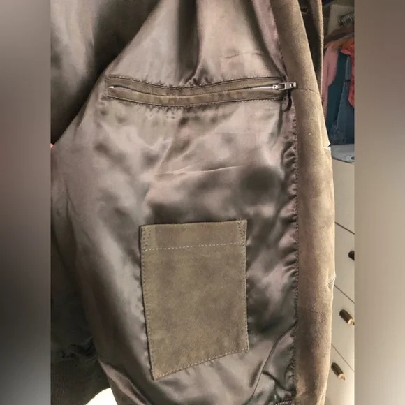 Golden Bear Sportswear Suede Bomber Jacket - Picture 6 of 7